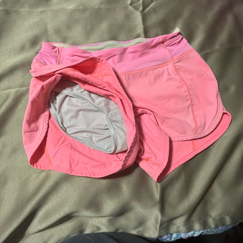 Women's Pink lululemon Shorts - Picture 6 of 9